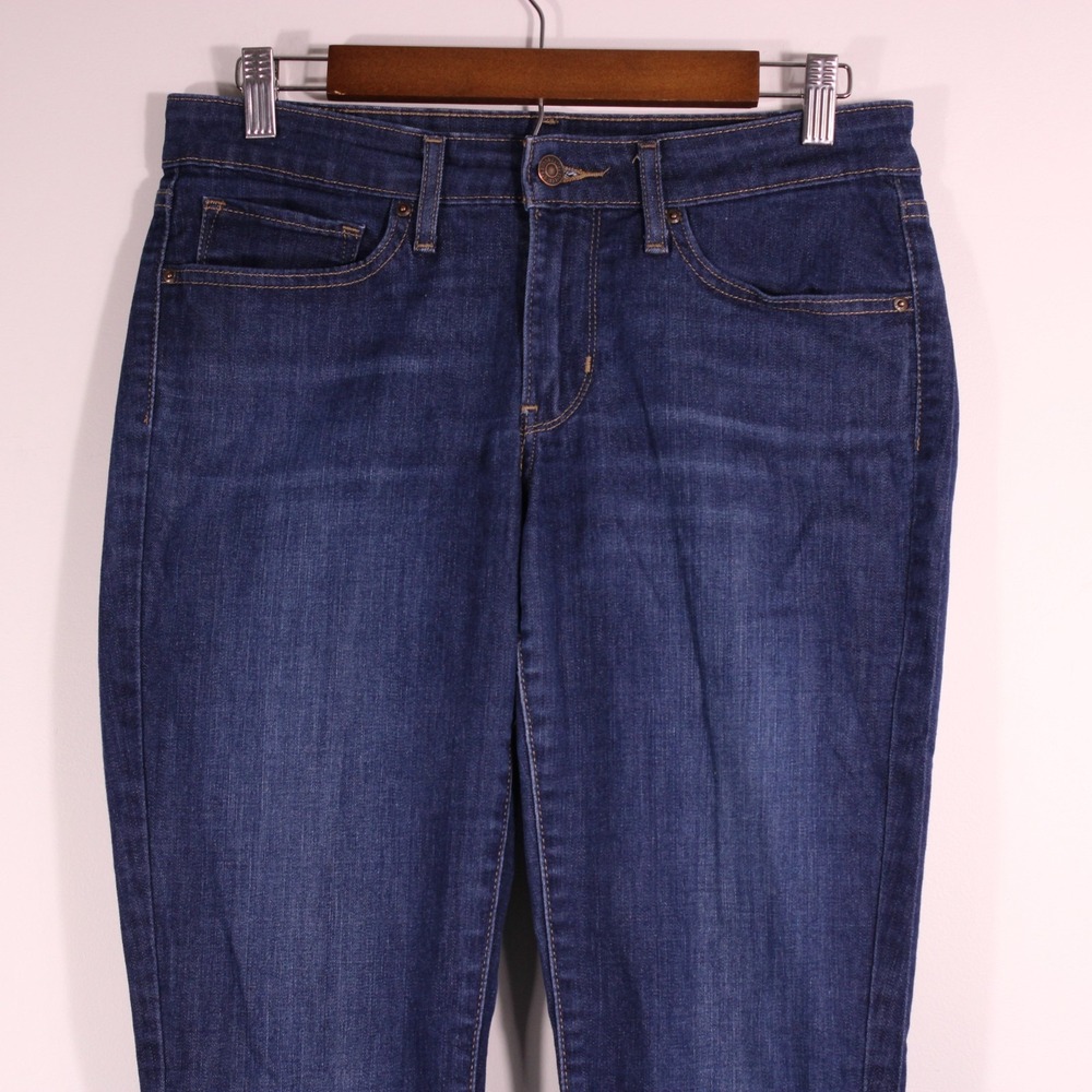 Levis‎ 711 Jeans Womens Sz 30 Dark Blue Faded Skinny Preppy Stretch Denim-30x31 - Picture 8 of 15